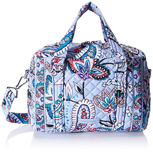Vera Bradley womens Handbag Vera Bradley Women s Signature Cotton 100 Satchel Purse Makani Paisley One Size, Makani Paisley, One Size US