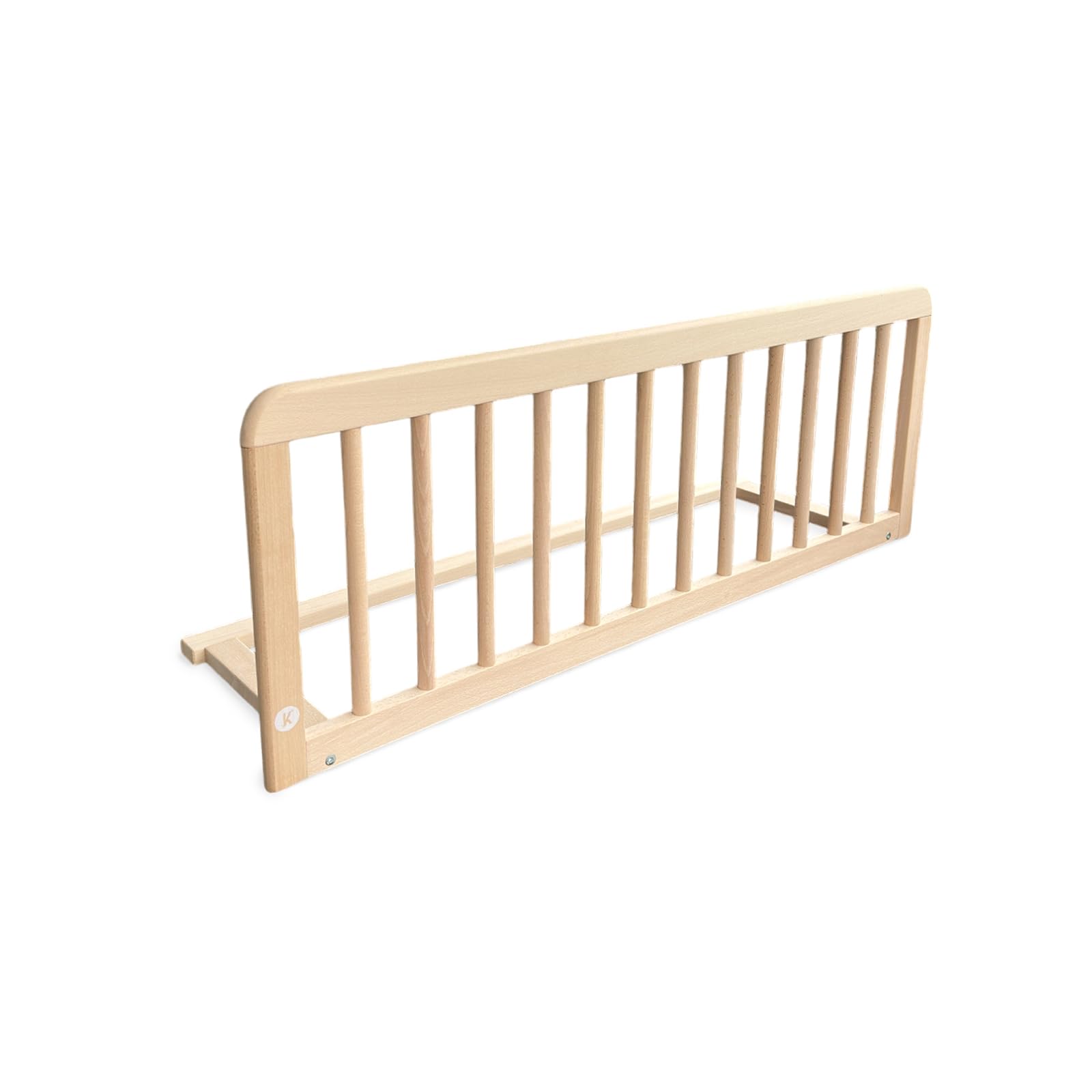 Kadolis - Barrera de Cama Turia de Madera Maciza - A110cm x A41cm - Asegurada con Barras macizas - Protege contra Las caídas
