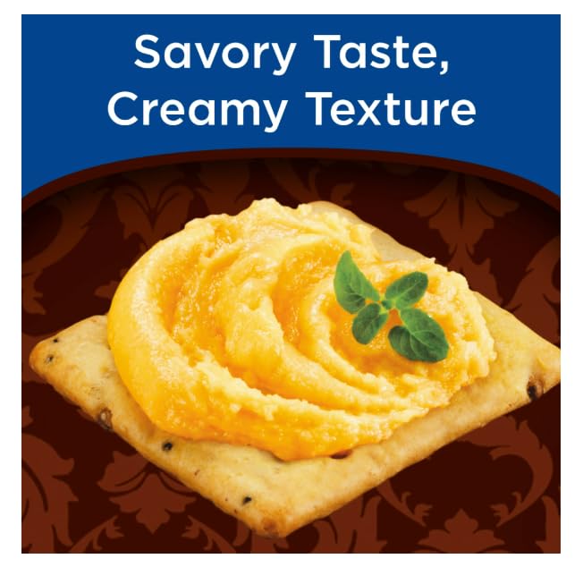 Old English Cheese Spread, Sharp & Extra Sharp Blend, 3 Pack of 5 oz Jars – Authentic Aged Flavor, Bundled with The Sweet Lyfe Fridge Magnet