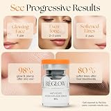 ReGlow System mikroinfuzji twarzy: o 300% głębsza absorpcja dzięki narzędziu do mikroigieł z 24-karatowego złota + serum (3 miesiące). Bardziej jędrna i promienna skóra. Zabieg domowy w zestawie