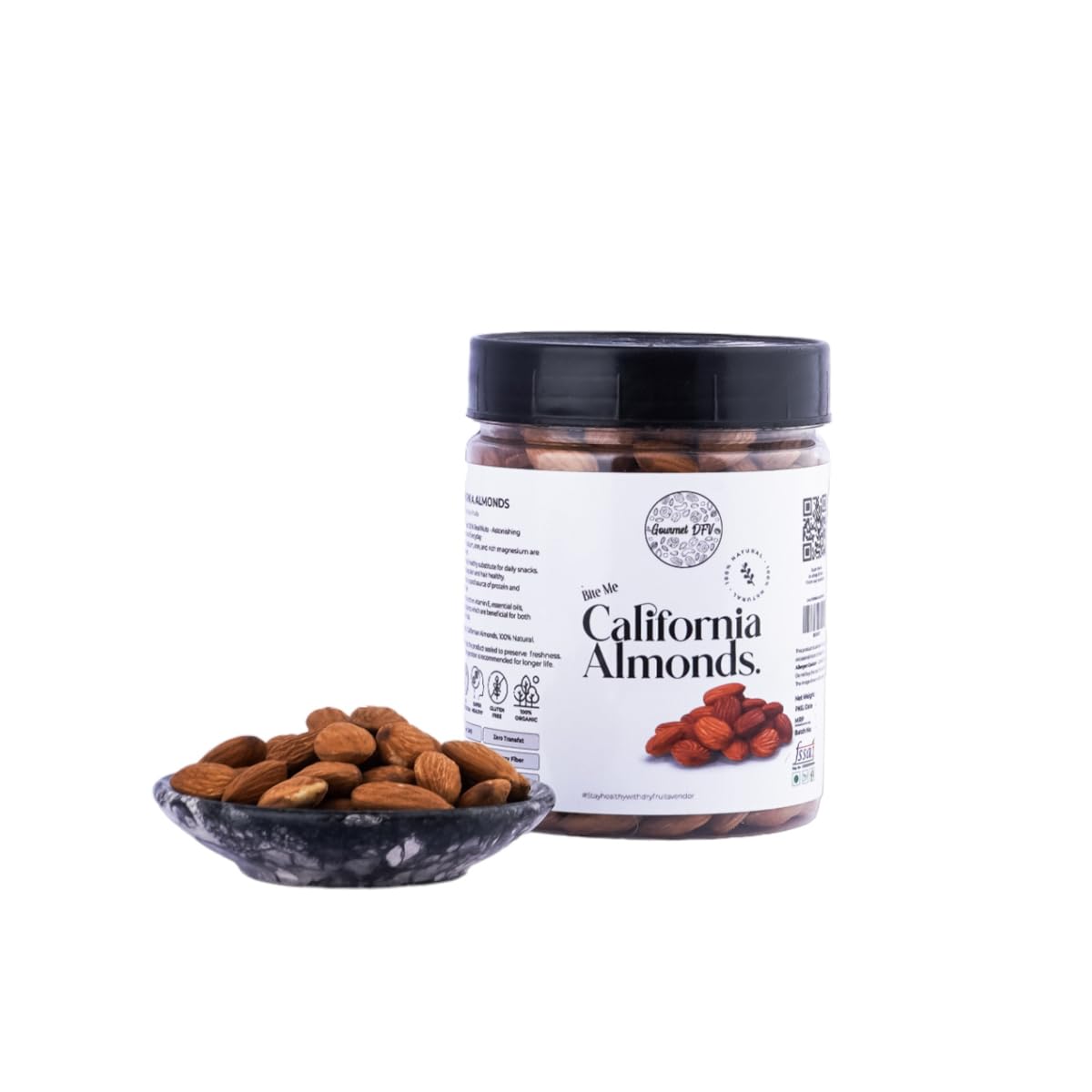Gourmet DFV Natural Premium California Dried Almonds Badam Giri High in Fiber & Boost Immunity Real Nuts Gluten Free (Dried, 200g) (B0CNDTG9K2) Amazon Price History, Amazon Price Tracker