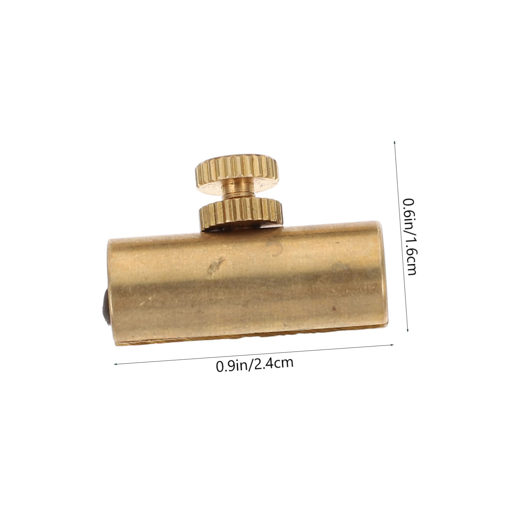 DECHOUS Professional Cello Wolf Magnet Wolf Mute String-through Design for Violin Cello