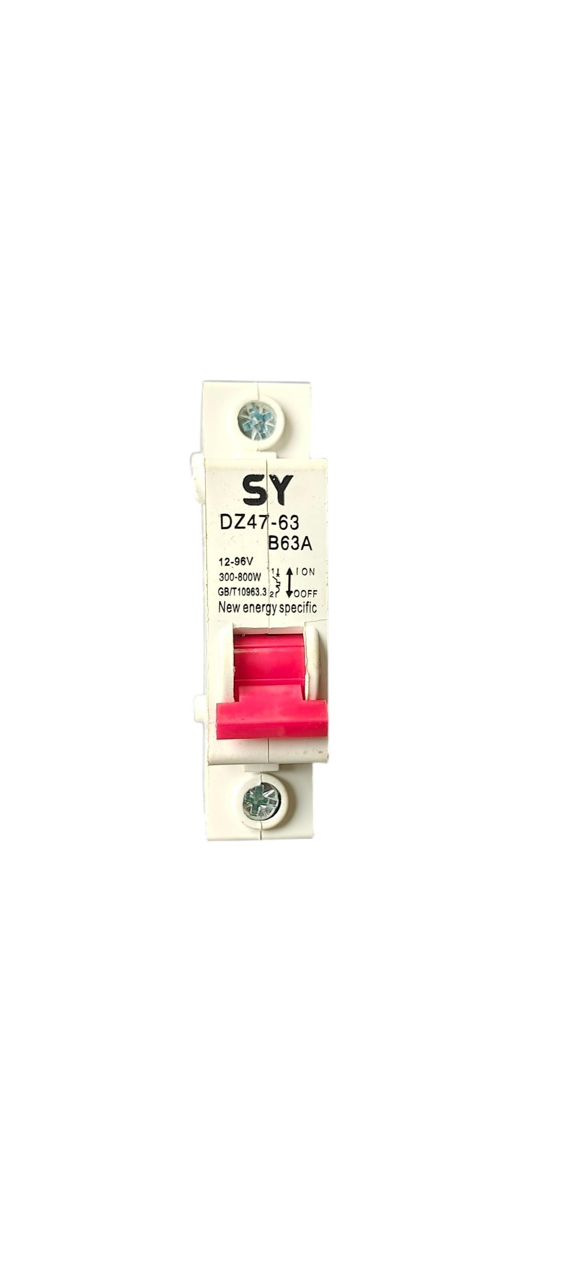 DZ47-63 B63A Single Pole MCB, 12-96V, 300-800W, New Energy Specific, for EV Scooter-picture-12