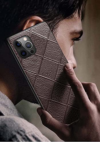 Éviter les rayures d'écran iPhone 14 Plus coque cuir antichoc