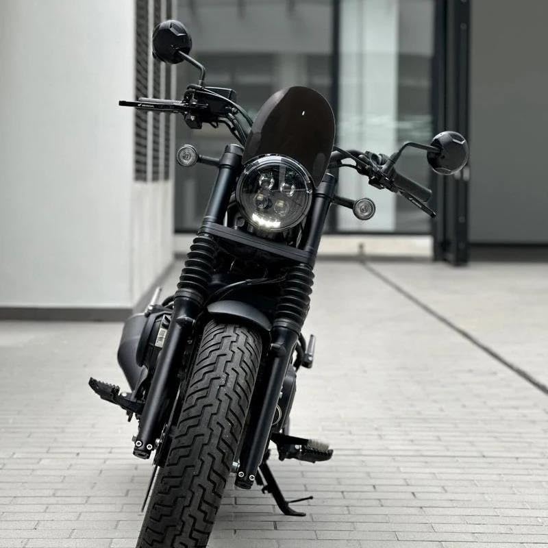 Pare-chocs Avec Curseur Noir Pour Royal Enfield Guerrilla 450 - Protection Moto Contre Chutes Et Accidents - 5