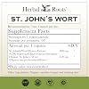 Herbal Roots Mood Duo, Organic St. John's Wort and Ashwagandha Supplement, Natural Mood Support, Non-GMO
