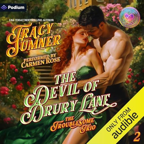 The Devil of Drury Lane Audiolibro Por Tracy Sumner arte de portada