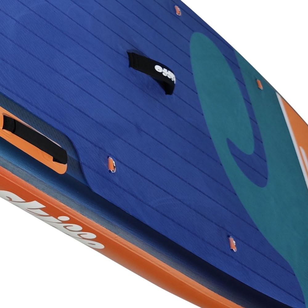 Skiffo Rivage Sunset 11' – Sup Inflable 2 en 1 Kayak Completo – 335 x 86 x 15 cm – MAX 160 kg – Estable y versátil – Diseño único
