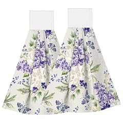 Lilac Flowers Butterfly Green Leaves