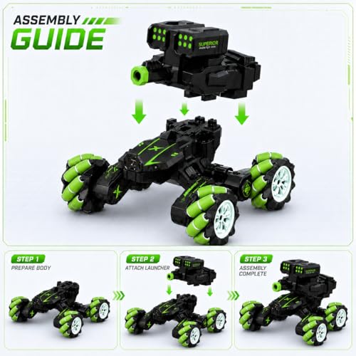 Image of Green RC Tank Accessories Replacement Body Shell, Plastic Hull Cover for Remote Control Tank Model, Repair Spare Part Upgrade Kit for RC Hobby Tracked Vehicle