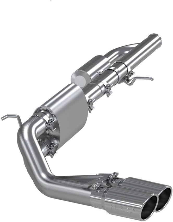 MBRP S5081409 Exhaust System Cat Back (2009-UP Chev/GMC 1500 Silverado, Pre-Axle Dual Outlet, T409)
