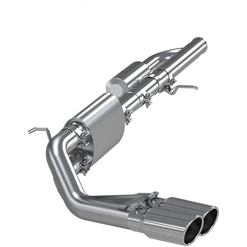 MBRP S5081409 Exhaust System Cat Back (2009-UP Chev/GMC 1500 Silverado, Pre-Axle Dual Outlet, T409)
