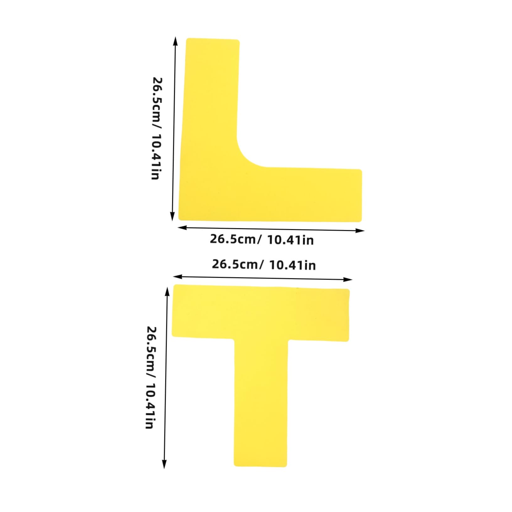 Abaodam 12Pcs Court Marking Kit Durable Floor Tape for Easy Boundary Creation Versatile for Tennis Basketball Badminton Outdoor Use with Storage Bag