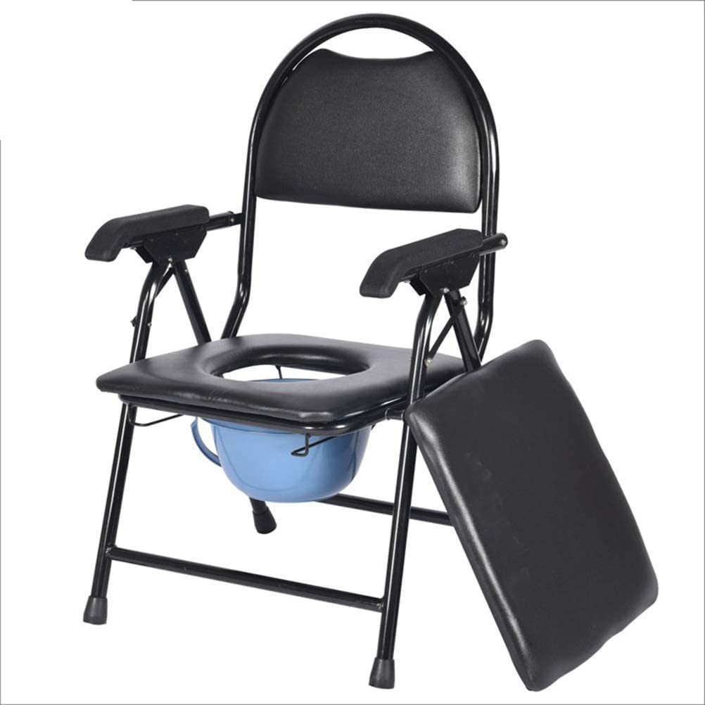 Buy Bathroom Chair, Foldable Toilet Chair, Heavy Bedside Commode Seat
