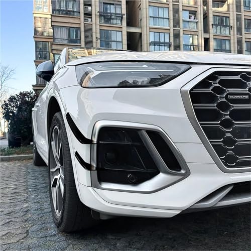 Diffuseur avant Audi Q5 FY Sline stable contre le vent look carbone - 2