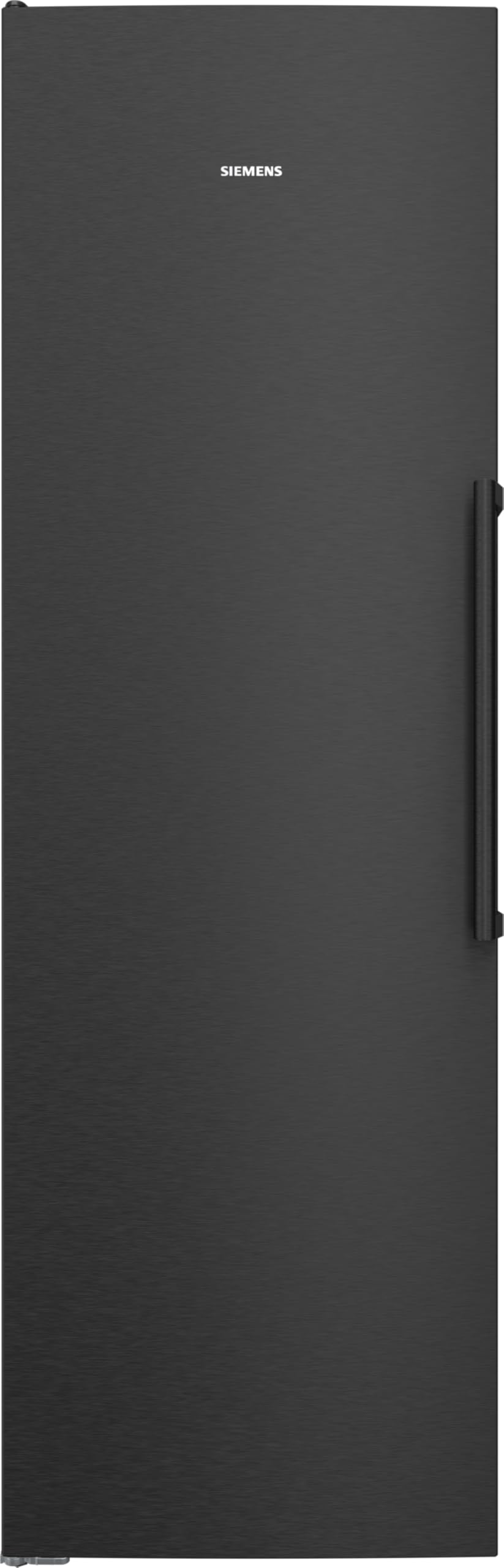 Siemens iQ500, Frigorifero indipendente, 186.2 x 59.5 cm, Acciaio nero spazzolato AntiFingerprint, KS36NAXCG