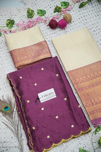 Image of Fabcartz Tranding South Indian Pattu Lehenga Choli For Women