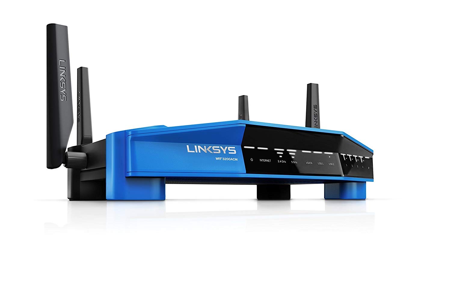 Linksys WRT3200ACM-UK MU-MIMO eSATA/USB 3.0 Gigabit Wi-Fi Router with Open Source