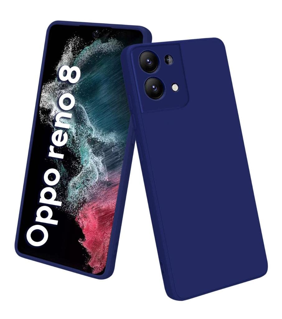 TRUEUPGRADE Liquid Silicone Oppo Reno 8 5G Back Cover Case| Microfiber Inside | 360 Degree Protection Back Cover Case for Oppo Reno 8 5G - Blue (B0B8XKZMWM) Amazon Price History, Amazon Price Tracker
