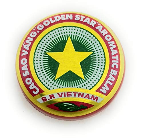 CENTERPHARCO 3g Golden Star Balm - Cao Sao Vang (Only from Vietnam) for Couchsurfing