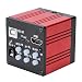 51MP Microscope Camera HDMI USB Industrial Electronic Digital Microscope - Red
