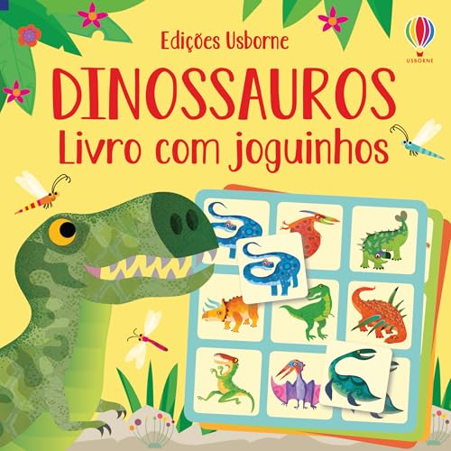Dinossauros: Livro com joguinhos