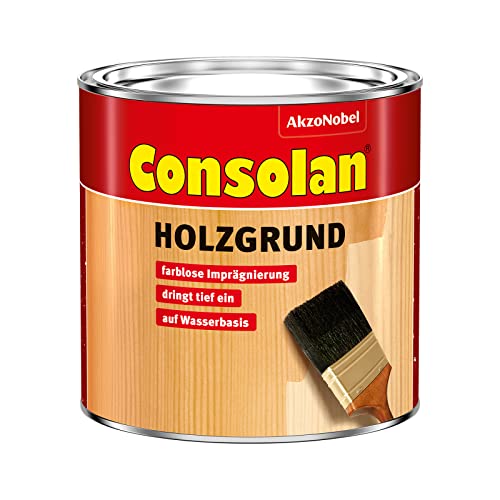 Consolan Holzgrund Wässrig Farblose Imprägnierung mit Tiefenwirkung 2 5 l