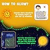 Inhand Glow in the Dark Stars Blanket for Girls Boys Cute Kids Throw Blanket Funny Space Blanket Room Decor Toys Birthday Gifts for 2 3 4 5 6 7 8 9 10 11 12 13 Years Old Girls or Boys (50''x60'' Grey) #5