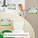 WERNNSAI Potty Training Chart - Dinosaur Toilet Training Reward Chart with 270 Potty Stickers Crown Pink Sticker for Boys Toddler Kids Ideal Gift Birthday