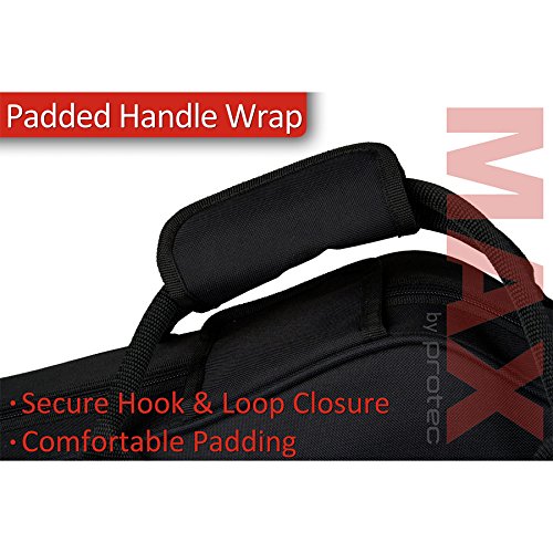 Protec Mx044 4/4 Violin Shaped Max Case, Black #TOP5