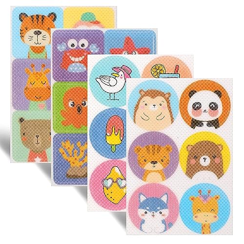 KASTWAVE Mosquito Repellent Stickers 120 Counts Mosquito Patches Stickers for Kids Adult Natural Pure Essential Oil for Kids Children Adults Camping Travel Outdoors and Home