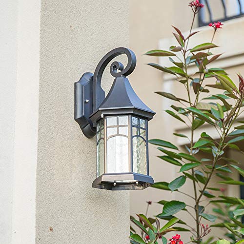 Applique murale extérieure en verre pour illuminer vos soirées sur la terrasse