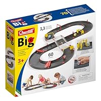 Quercetti Big Marbledrome, Pista Biglie per Bambini 3-10 Anni, 3,3 Metri di Percorso con Ostacoli e Rampe, Gioco Educativo Creativo per Motricità Fine e Problem Solving, Giochi Bambini 4 Anni