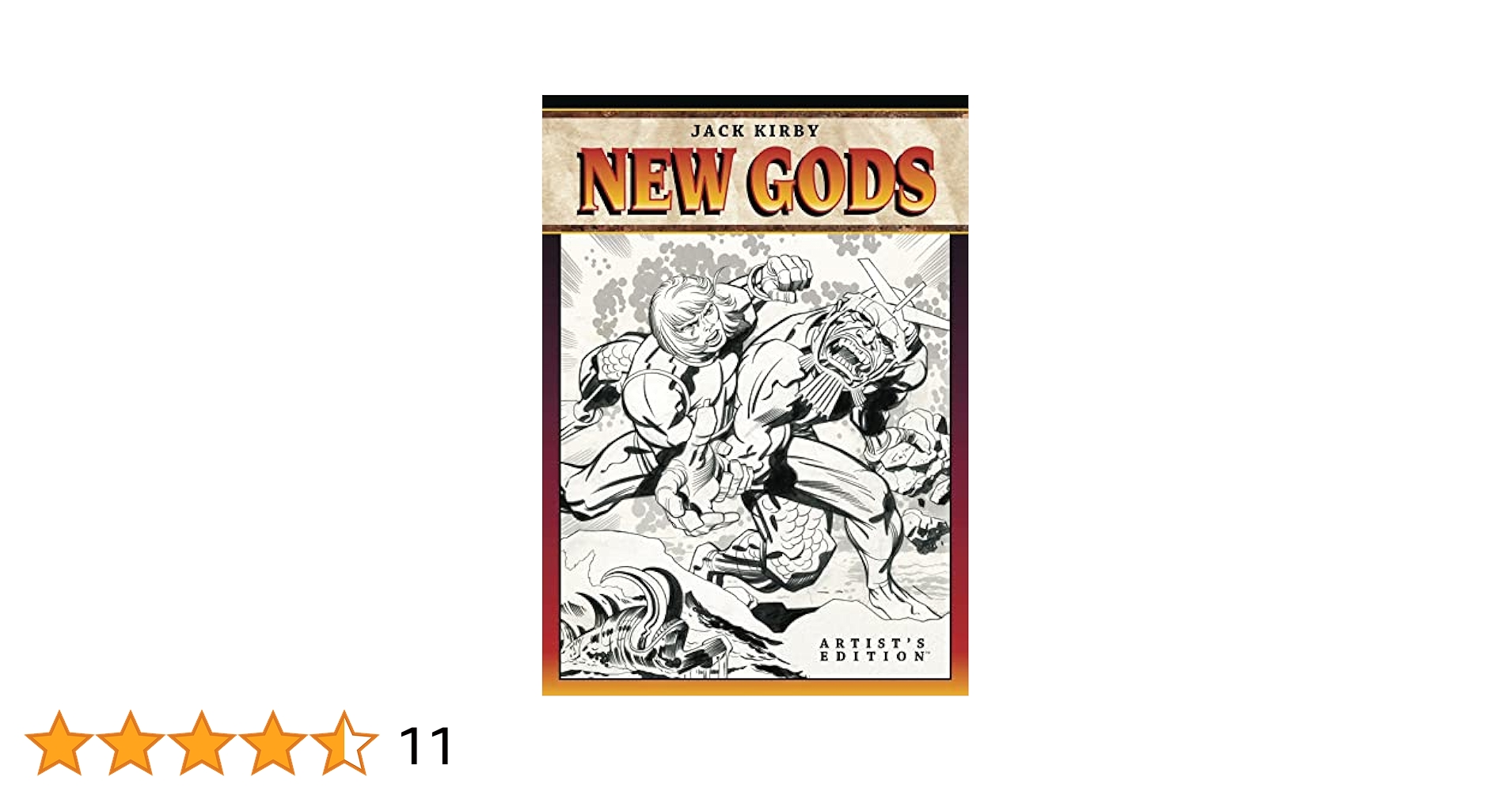 Jack Kirby New Gods Artist Edition Hard Cover: 9781613779453