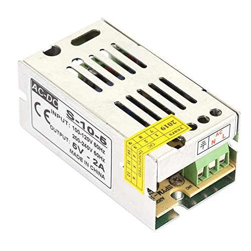 Image of 5V DC 10W /25W Switching Power Supply, Power Supply Transformer Adapter Dimmable LED Transformer Power Supply Driver Transformer (5V 2A)