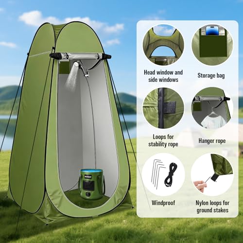 Portable Shower Kit with Heater