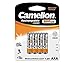 Produktbild Wiederaufladbare Batterien CAMELION AAA 900 mAh (4 Stück)