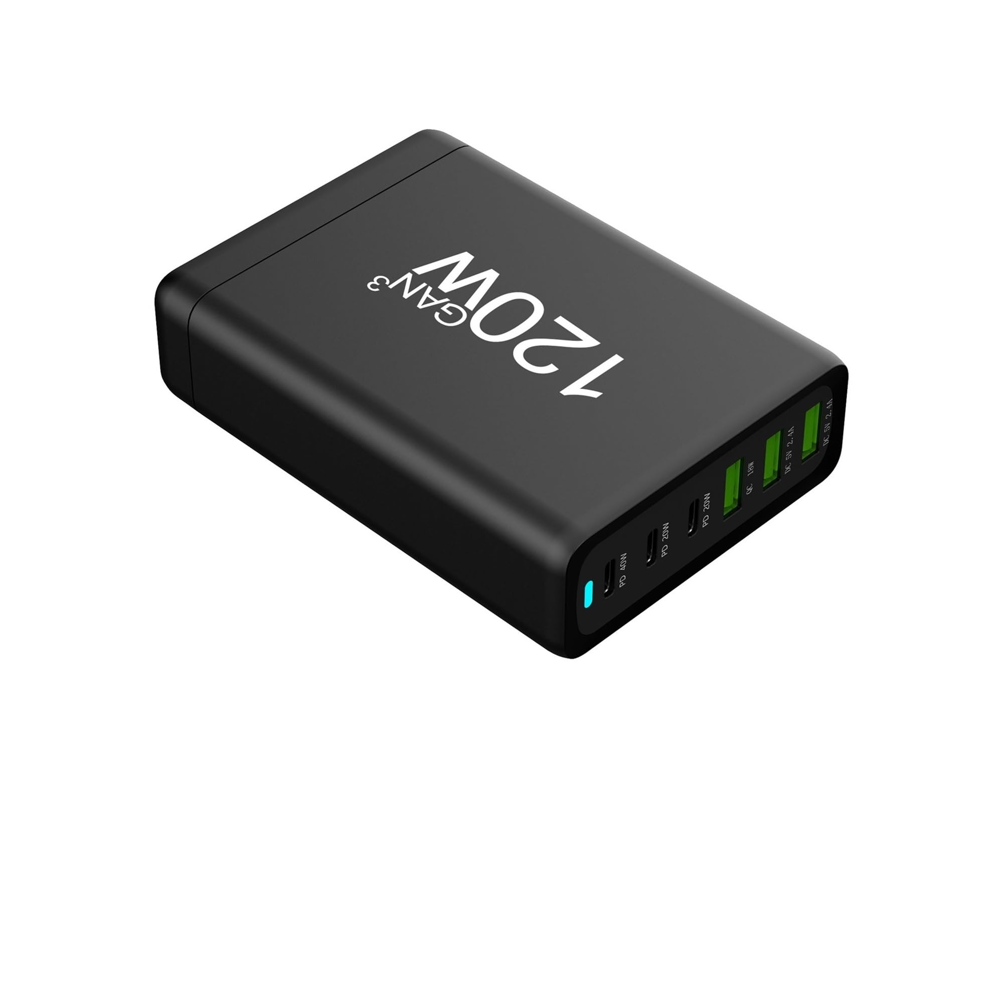 Ładowarka 100 W 120 W 200 W 6 portów USB typu C Ładowarka PD Szybkie ładowanie 3.0 Szybka ładowarka USB typu C Ładowarka USB do telefonu komórkowego,Bezpieczny i Wydajny