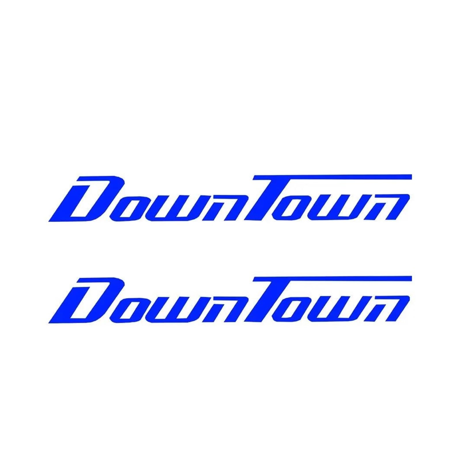 Decoration for Downtown 125i 200i 250i 300i Down Town 250 350 Glow Stickers Waterproof Reflection Decals Decoration(Blue)