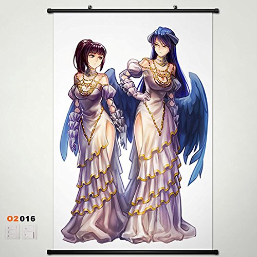 Home Decor Anime Overlord Albedo Yuri Wall Scroll Poster Fabric Painting 23.635.4 inch b2 16