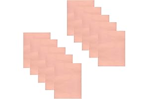 10 Pieces Decorative Soldering Copper Foil Tape for Stained Glass