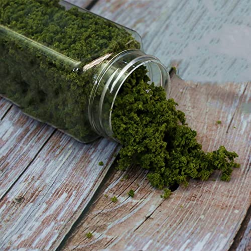Tree Powder Model Green Plant Tufted for DIY Miniature Lowland Shrub Bushy Tuft Architecture Building Model Railway Fairy Garden Diorama Scenery - Image 6