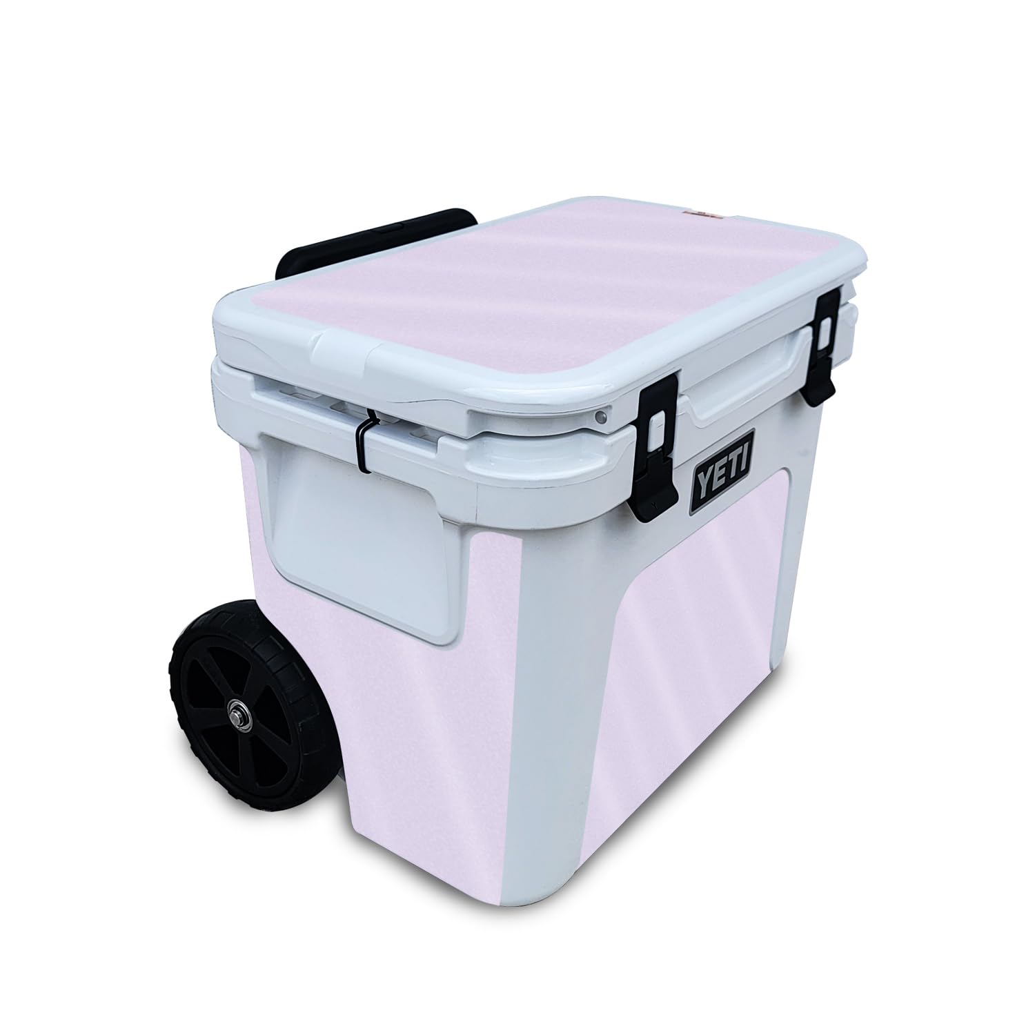 Glossy Glitter Skin Compatible with Yeti Roadie 32 Wheeled Cooler - Solid Lilac - Premium 3M Vinyl Protective Wrap Decal Cover - Easy to Apply | Crafted in The USA by MightySkins