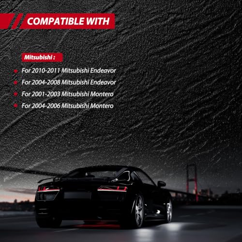 Image of Brake Pads D867 D868 Fit For Mitsubishi Endeavor,for Montero | D867 D868 Front Rear Brake Pads Fit For 2004-2008 /2010-2011 Mitsubishi Endeavor,for 2001-2006 Montero