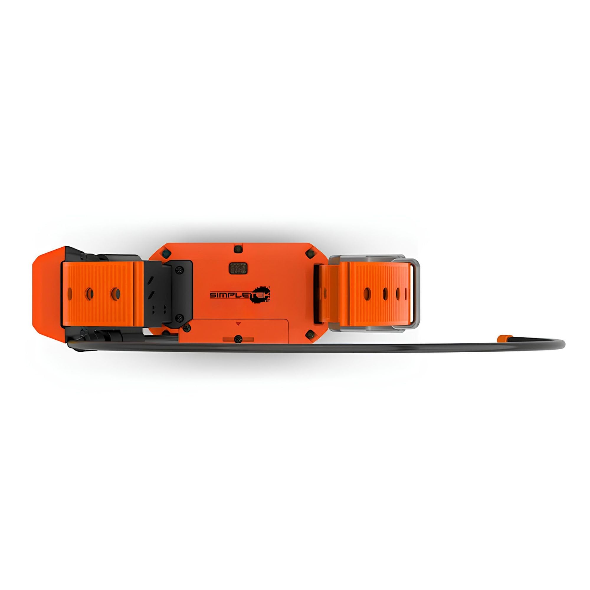 SIMPLETEK - Collar GPS profesional para perros - Seguimiento VHF hasta 10 km, receptor de alta sensibilidad, luz LED multicolor
