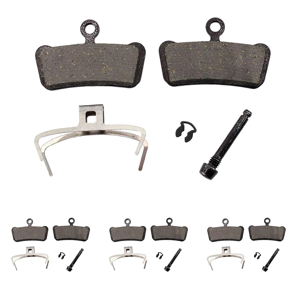 SRAM Corporation Eur SRAM Bremsschuhe Scheibenbremsbelag Trail Guide, Organisch, 2 (Packung mit 4)