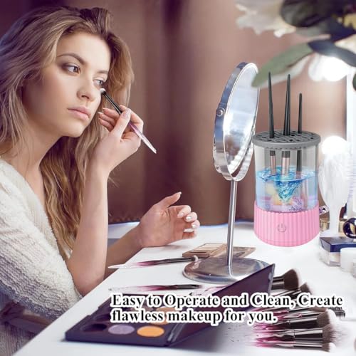 HONGECB Esponja Limpieza Caja para Pinceles Limpiador, Esponja de Limpieza en Seco para Cambio Rápido de Color (Limpiador Original-2025/Rosa) - imagen 7