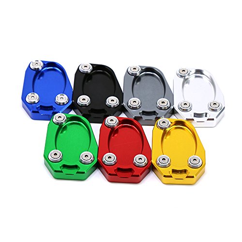 Cavalletto laterale per moto con estensione per