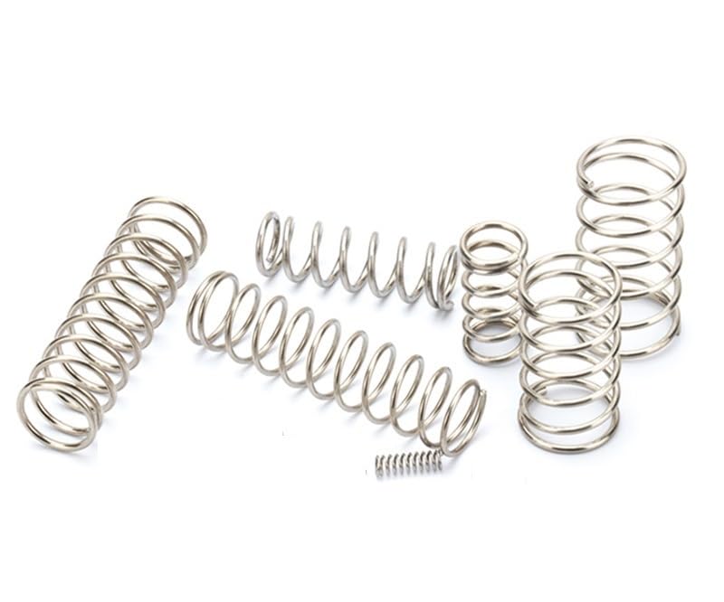Molle A Compressione Elicoidali In Acciaio – Scegli Diametro E Lunghezza (Ø8-22mm, L10-50mm, Filo 1.2mm)
