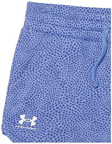 Under Armour Girls' Rival Fleece Print Shorts2